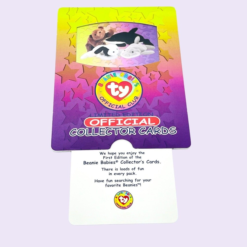 Ty Beanie Babies Official Club Collector Cards 4x Jumbo Oversize Limited EDITION